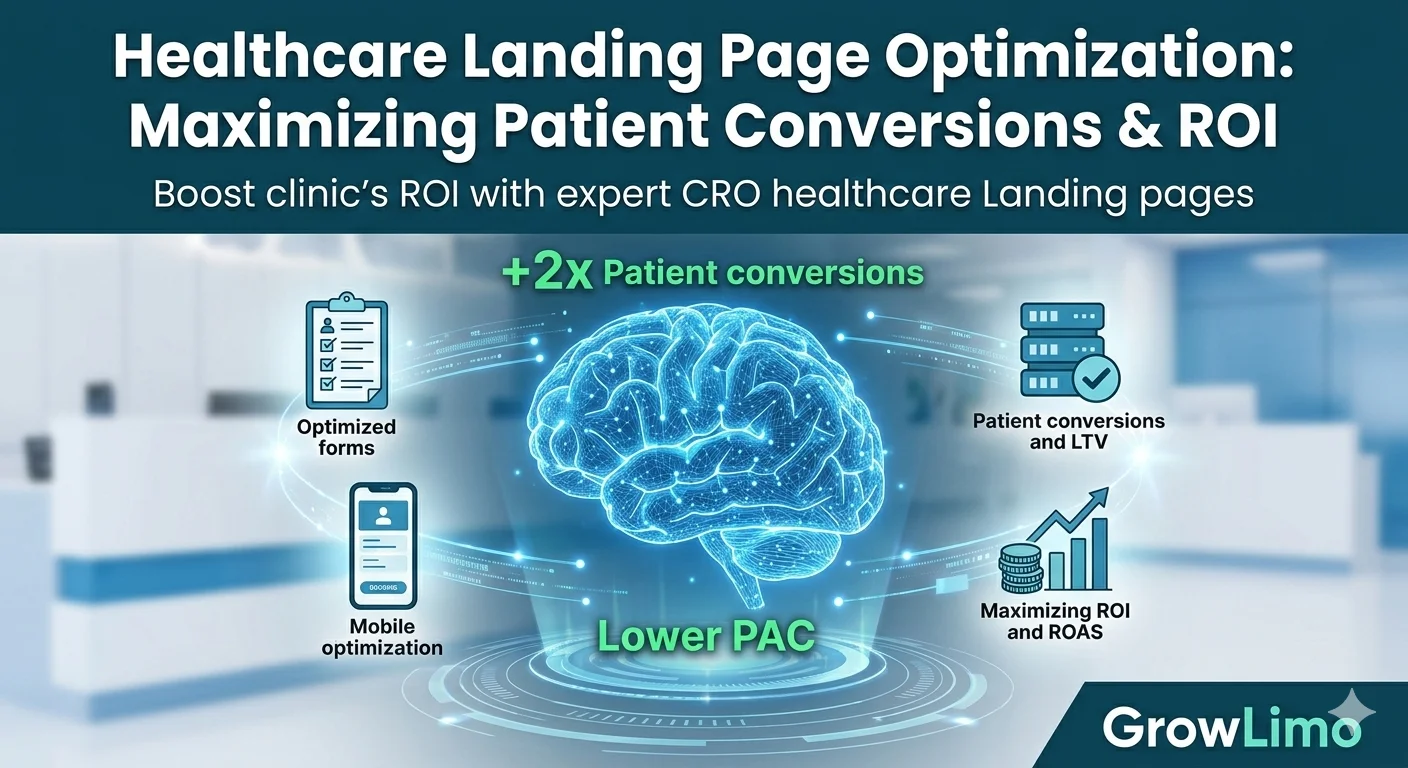 Healthcare Landing Page Optimization for More Patients