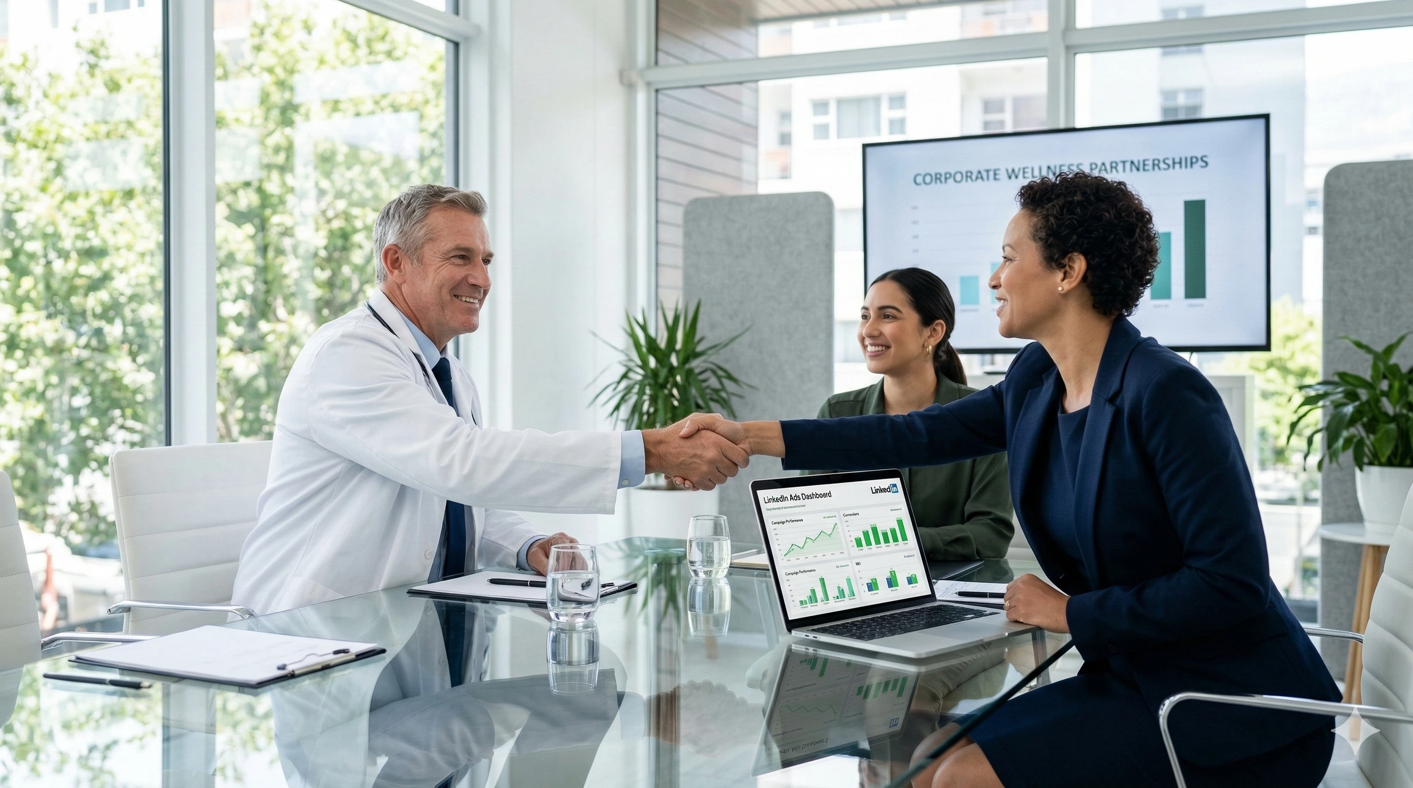 B2B Healthcare Social Media Ads for Corporate Clients Growth