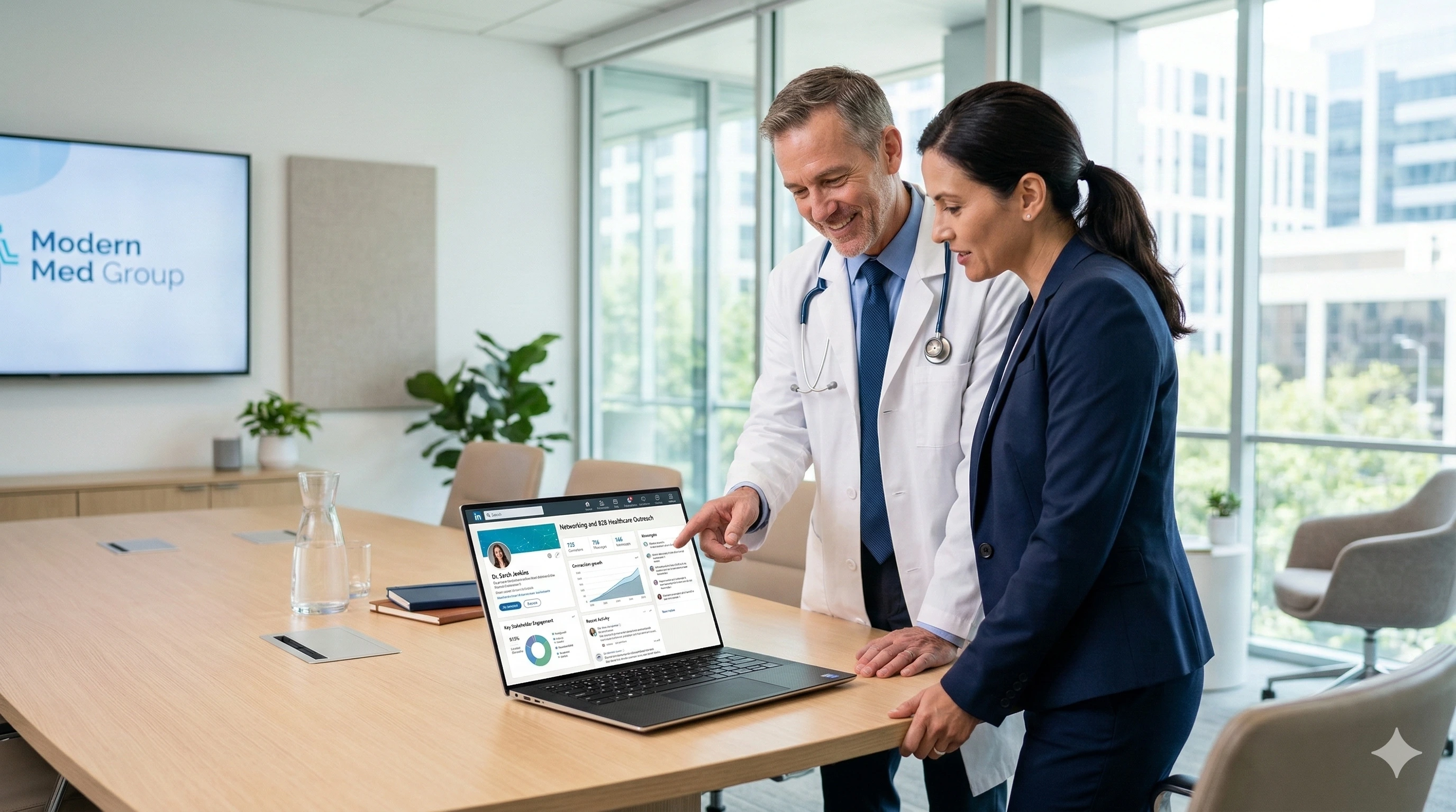 LinkedIn B2B Marketing for Healthcare & Physician Referrals