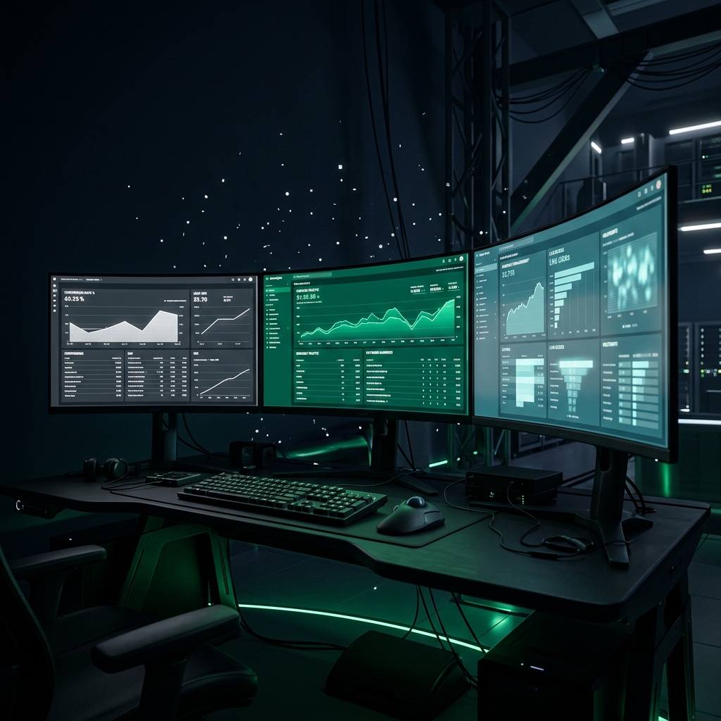 GrowLimo command center displaying analytics dashboard